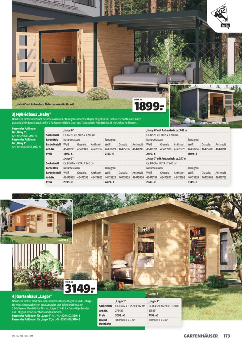 Hagebau Prospekt vom 01.03.2025, Seite 173