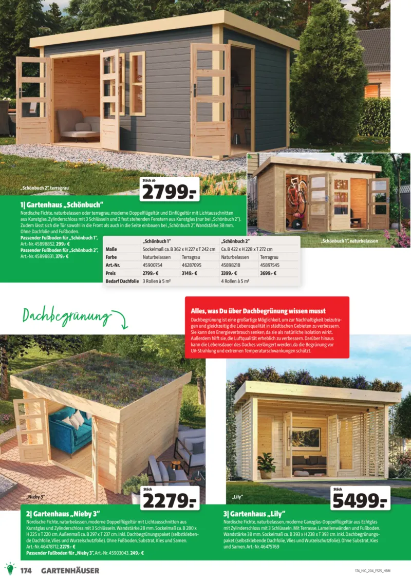 Hagebau Prospekt vom 01.03.2025, Seite 174