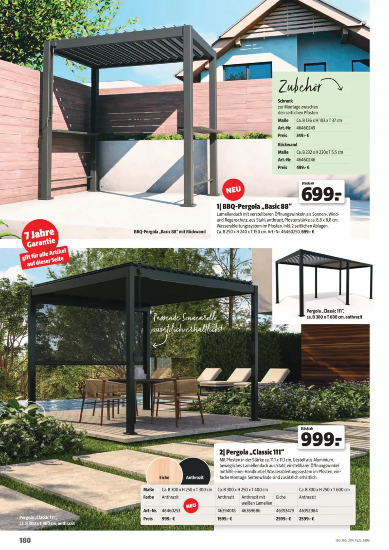 Hagebau Prospekt vom 01.03.2025, Seite 180