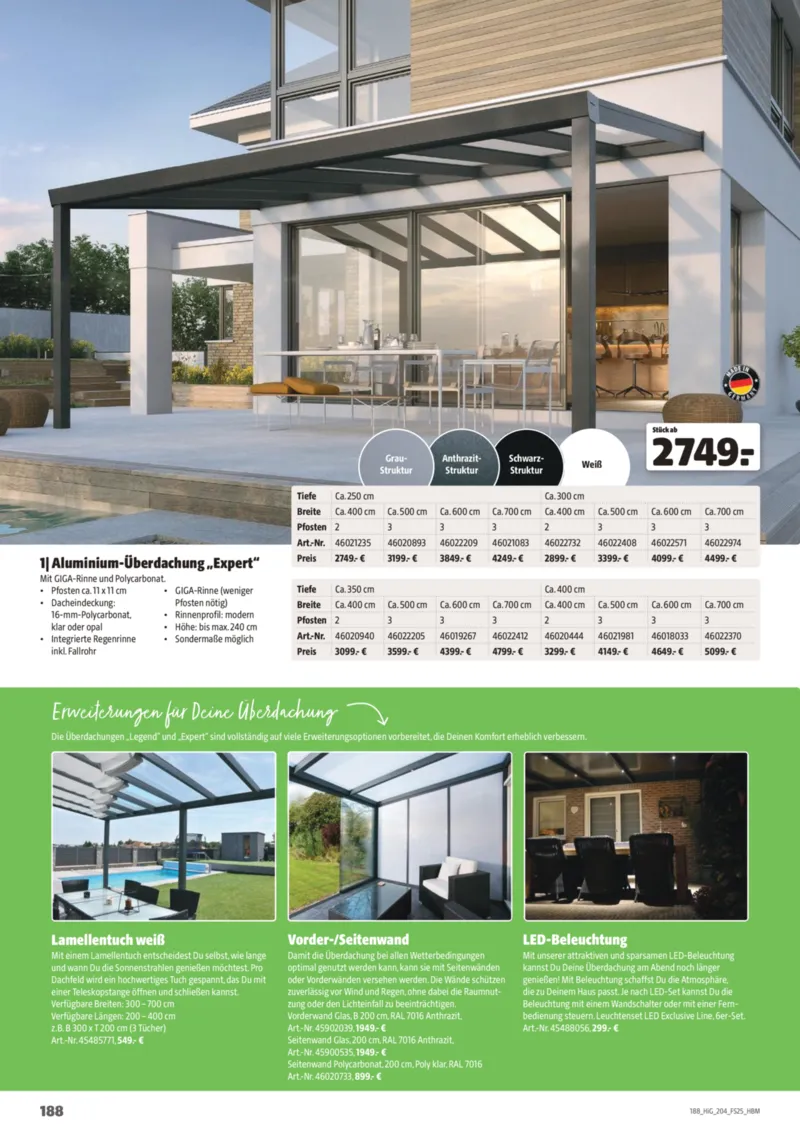 Hagebau Prospekt vom 01.03.2025, Seite 188