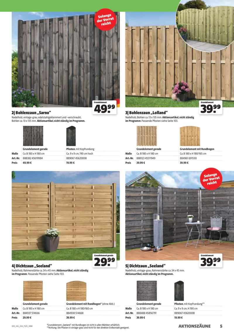 Hagebau Prospekt vom 01.03.2025, Seite 5