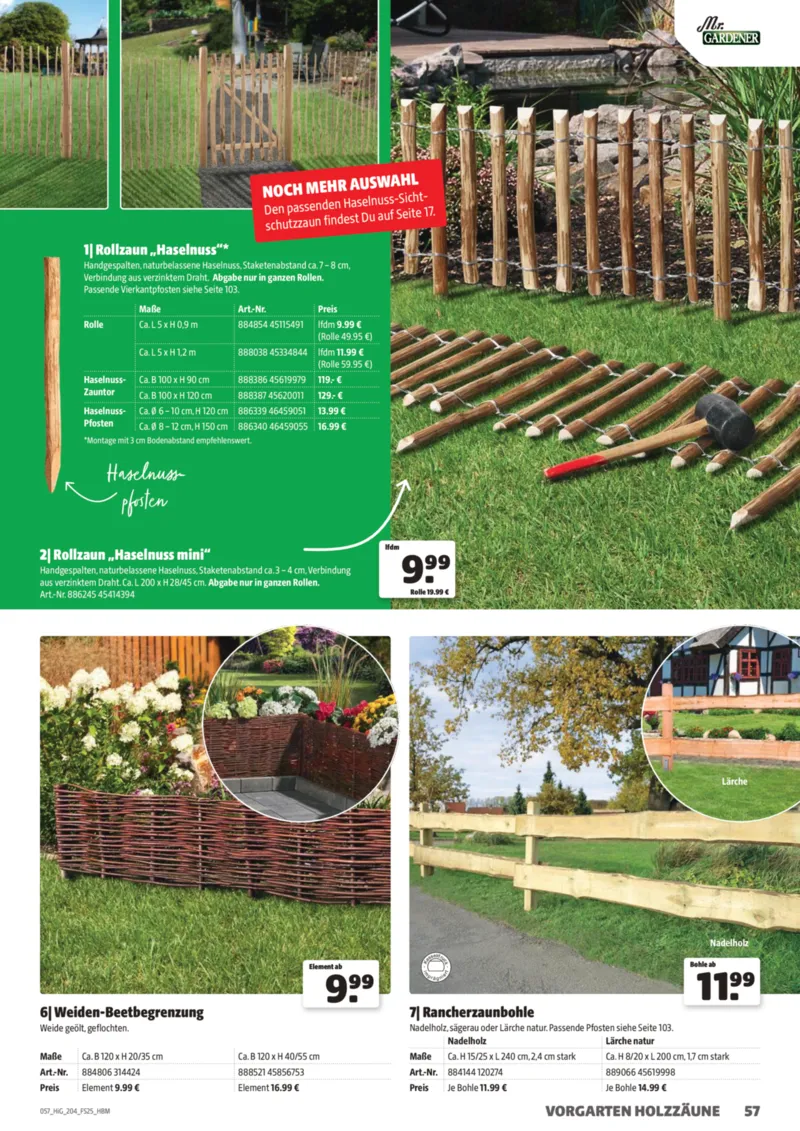 Hagebau Prospekt vom 01.03.2025, Seite 57