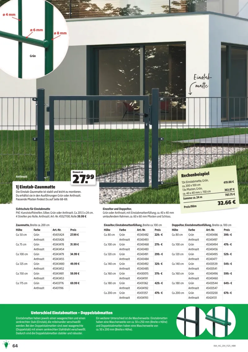 Hagebau Prospekt vom 01.03.2025, Seite 64