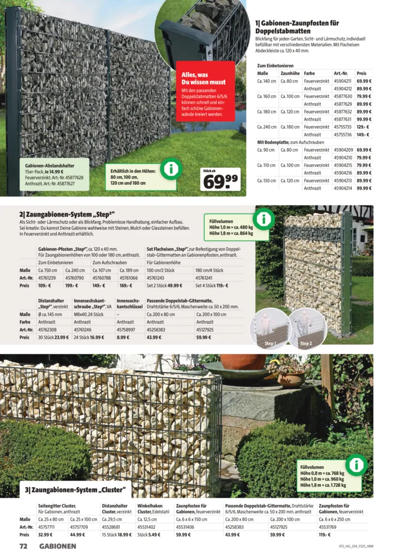 Hagebau Prospekt vom 01.03.2025, Seite 72