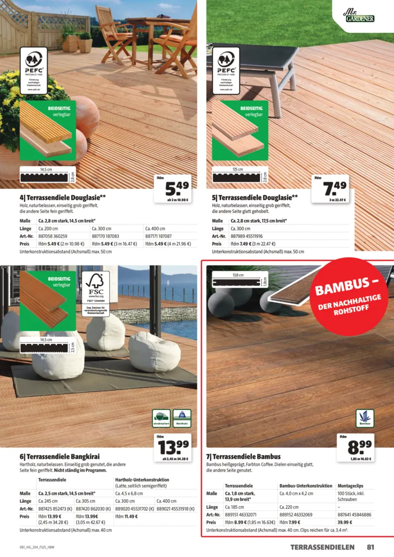 Hagebau Prospekt vom 01.03.2025, Seite 81