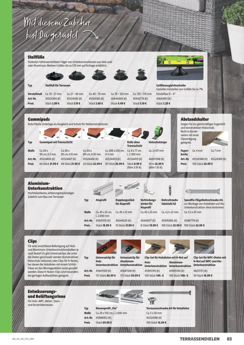 Hagebau Prospekt vom 01.03.2025, Seite 83