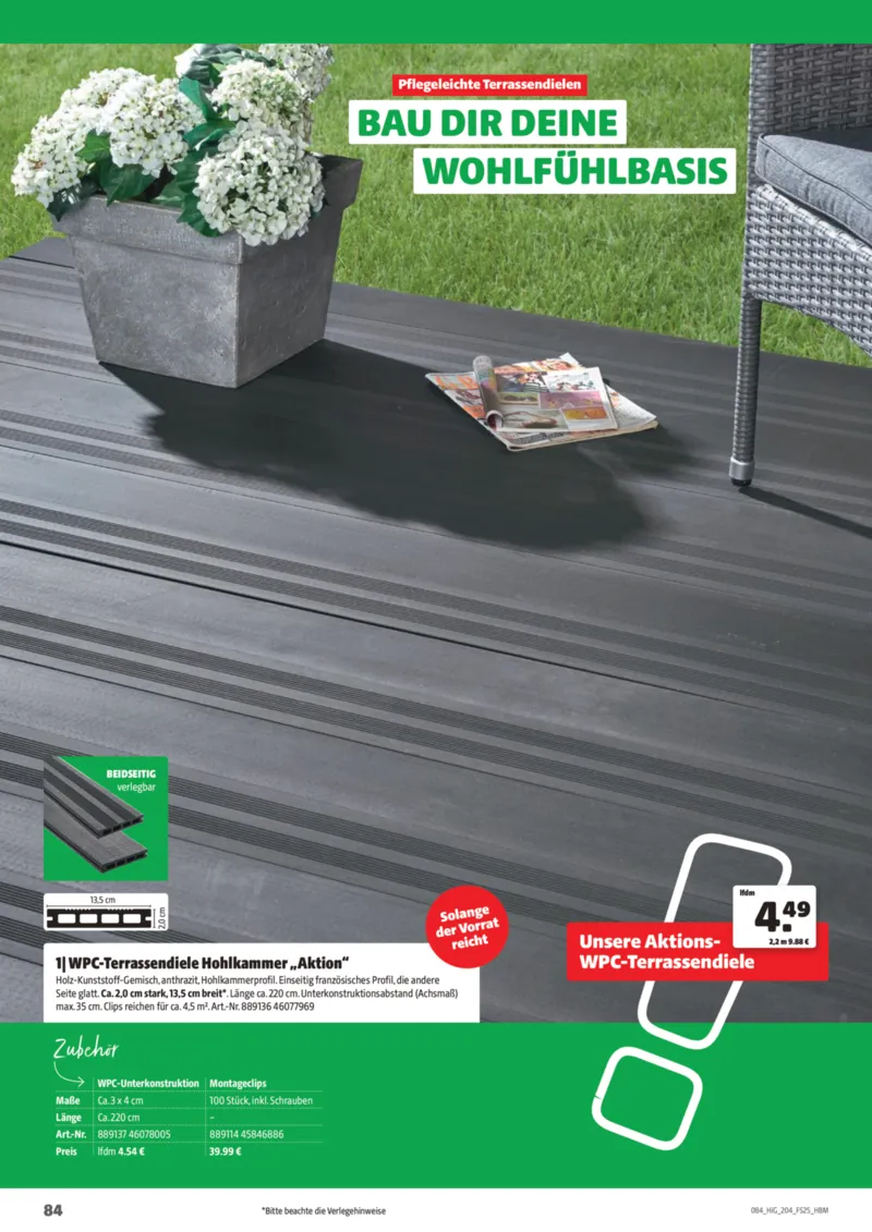 Hagebau Prospekt vom 01.03.2025, Seite 84