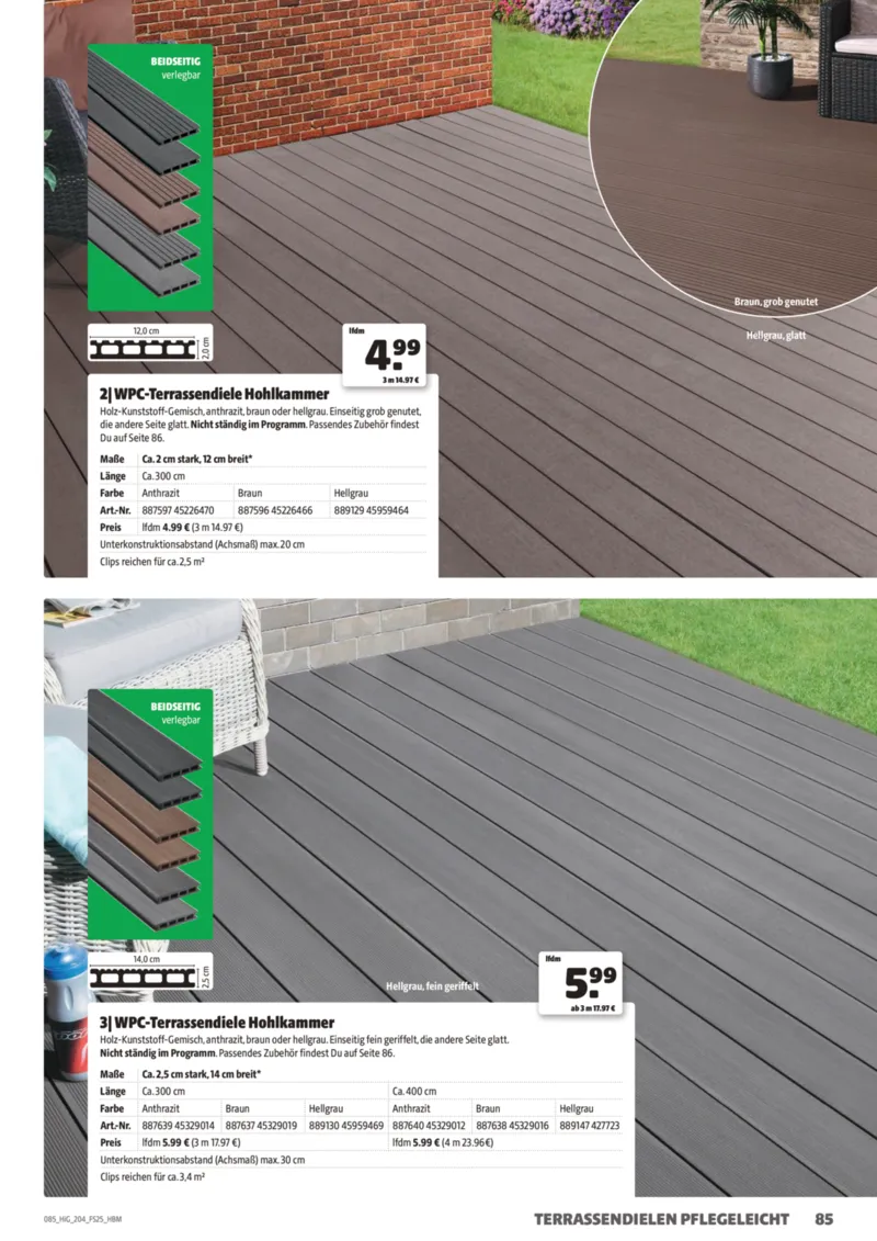 Hagebau Prospekt vom 01.03.2025, Seite 85