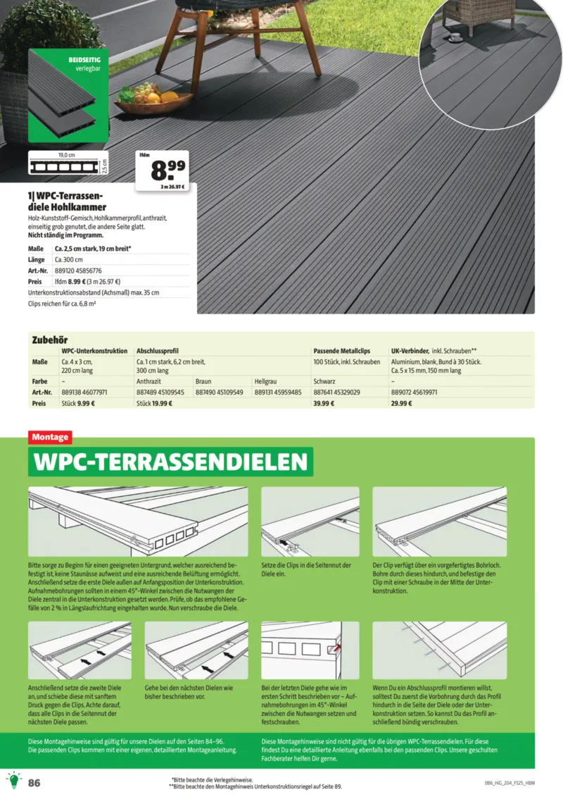 Hagebau Prospekt vom 01.03.2025, Seite 86