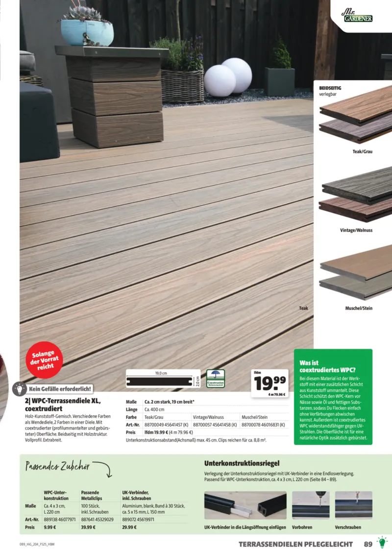 Hagebau Prospekt vom 01.03.2025, Seite 89