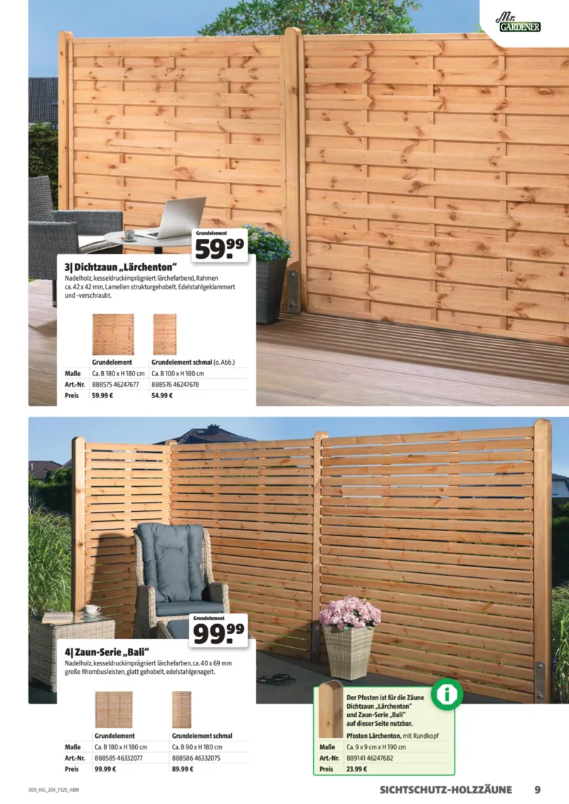 Hagebau Prospekt vom 01.03.2025, Seite 9