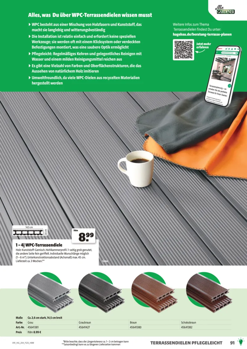 Hagebau Prospekt vom 01.03.2025, Seite 91