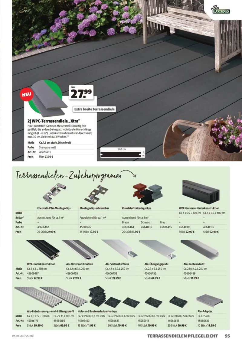 Hagebau Prospekt vom 01.03.2025, Seite 95