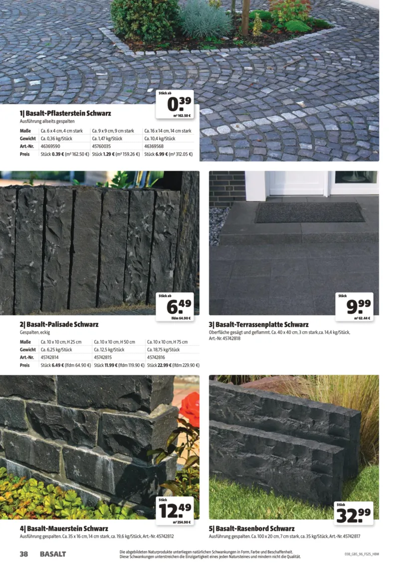 Hagebau Prospekt vom 02.03.2025, Seite 38