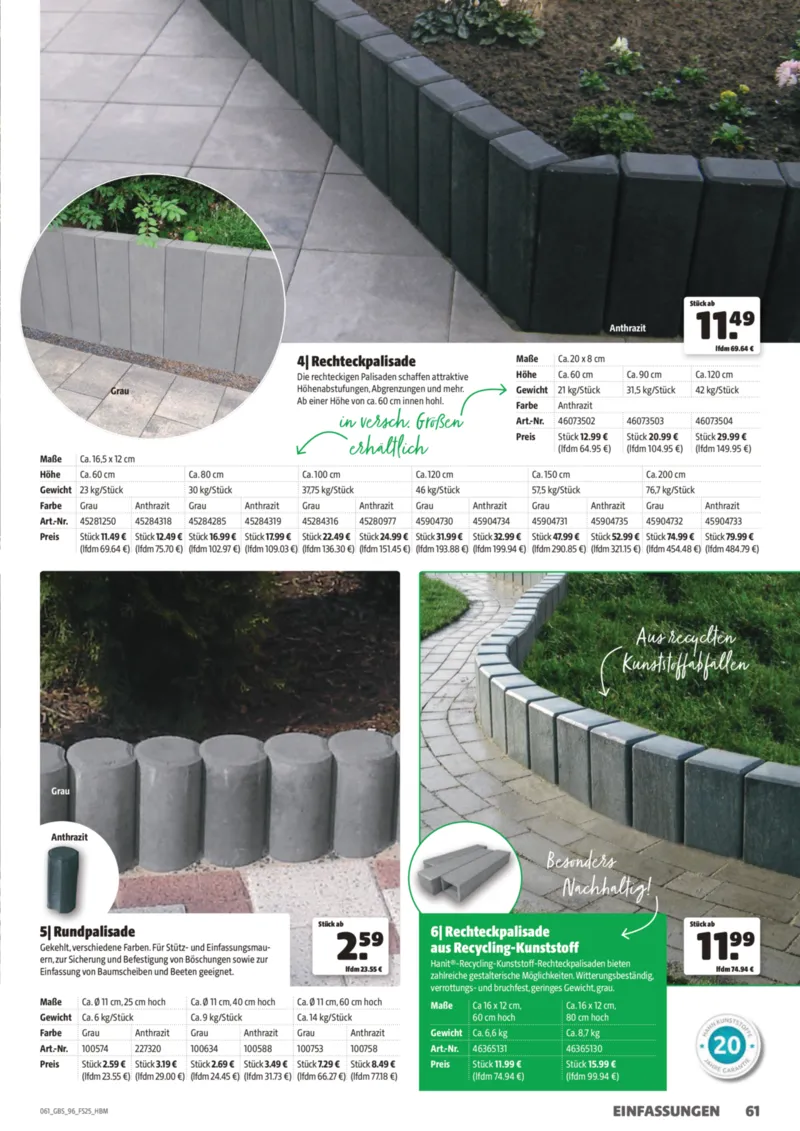 Hagebau Prospekt vom 02.03.2025, Seite 61