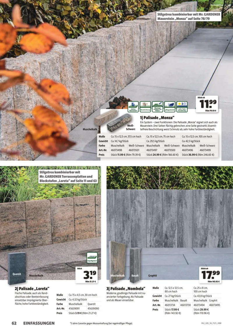 Hagebau Prospekt vom 02.03.2025, Seite 62