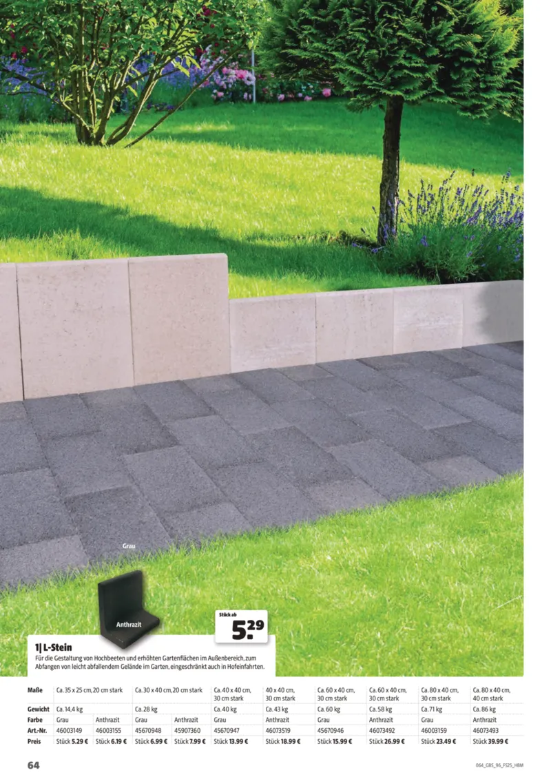 Hagebau Prospekt vom 02.03.2025, Seite 64