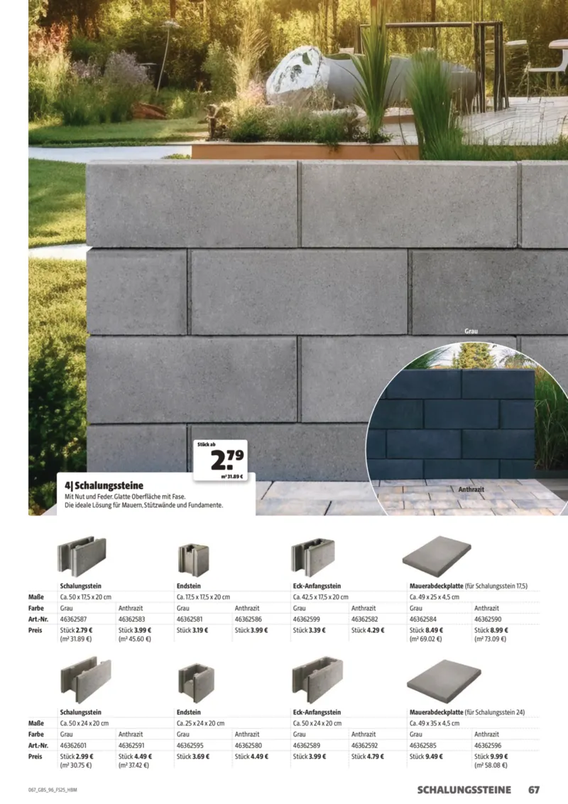 Hagebau Prospekt vom 02.03.2025, Seite 67