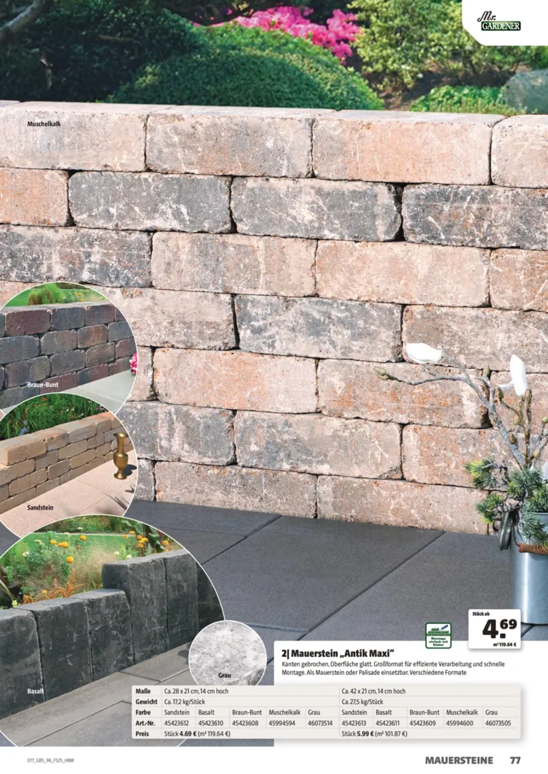 Hagebau Prospekt vom 02.03.2025, Seite 77