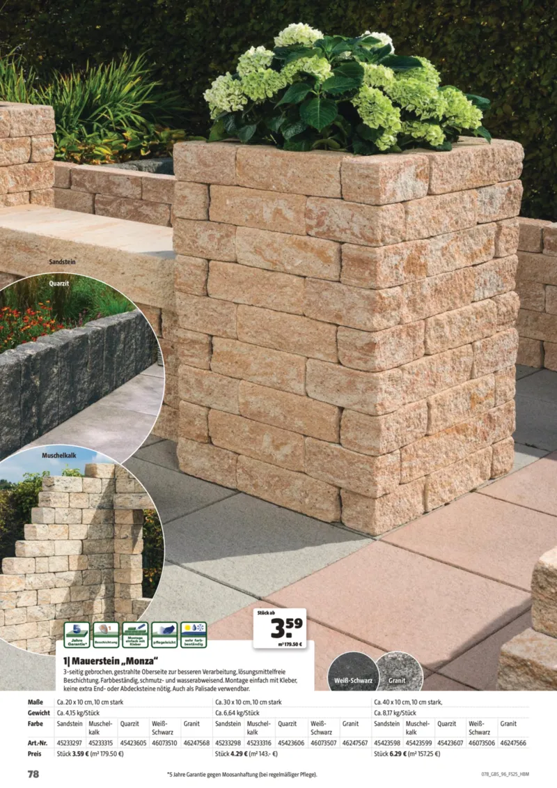 Hagebau Prospekt vom 02.03.2025, Seite 78