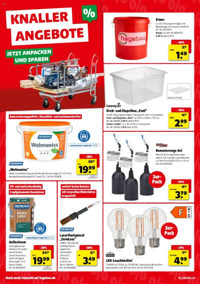 Hagebau Prospekt vom 02.08.2025, Seite 2