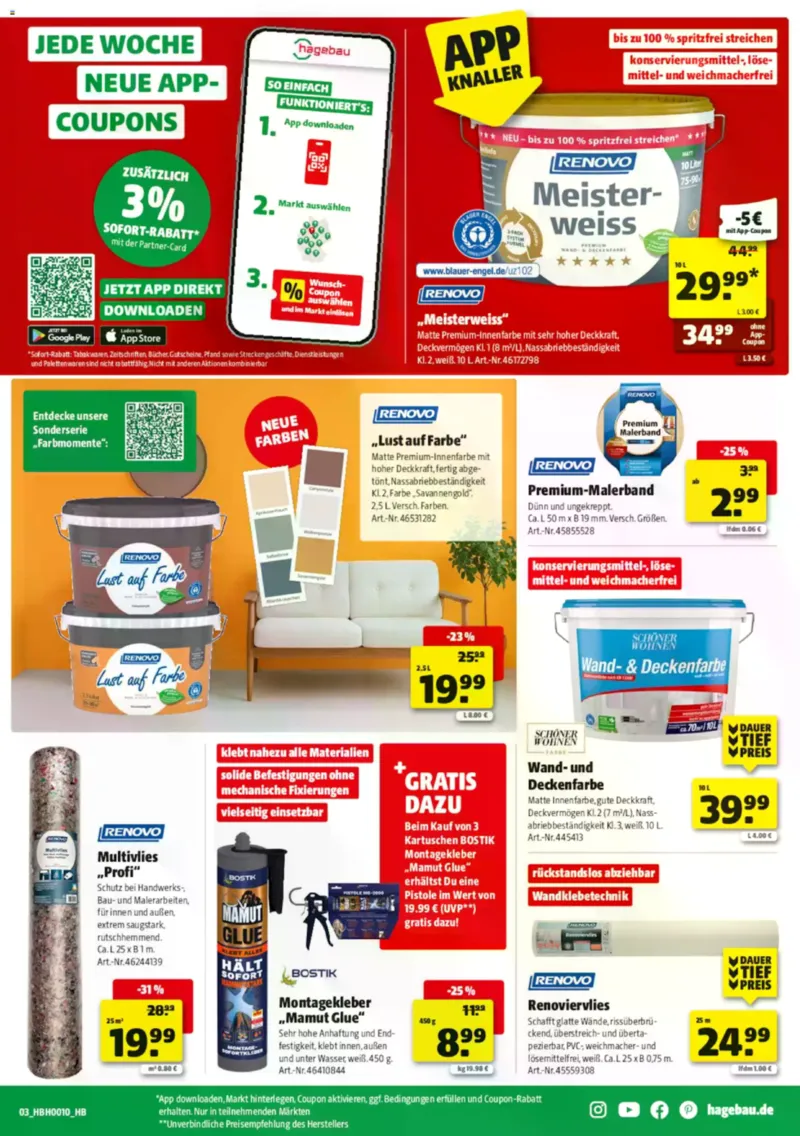 Hagebau Prospekt vom 23.02.2026, Seite 3