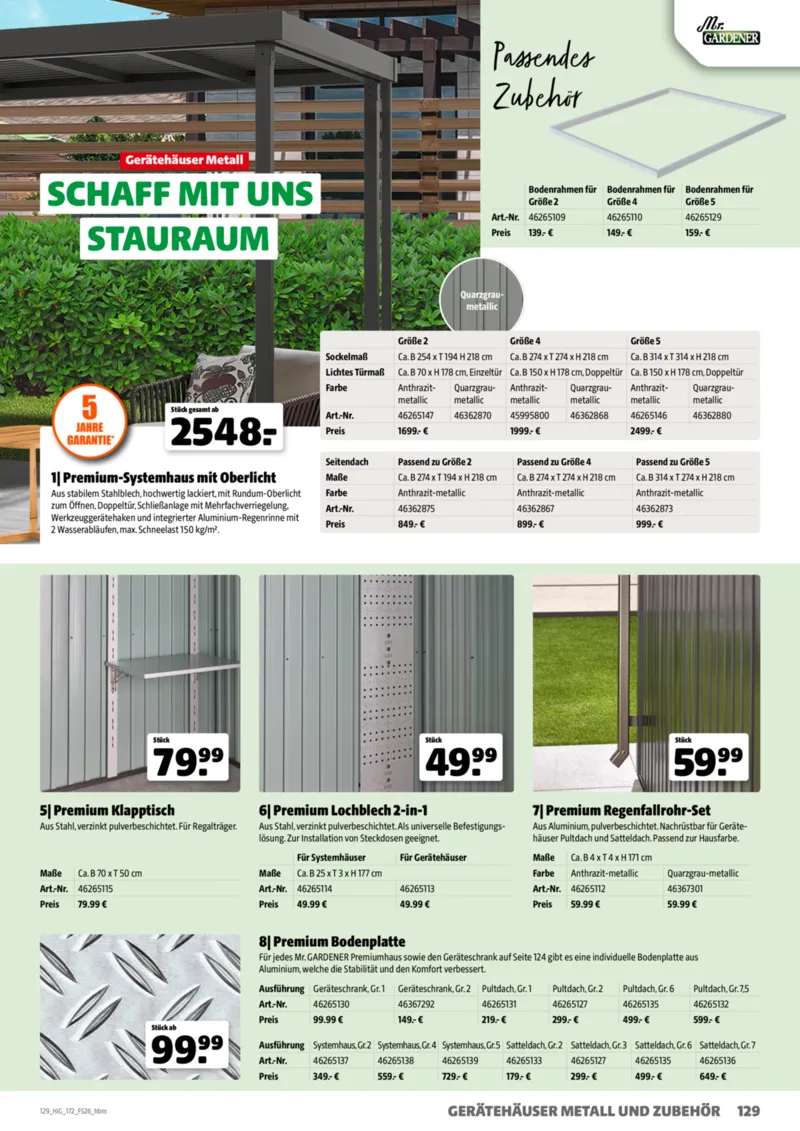 Hagebau Prospekt vom 02.03.2026, Seite 129