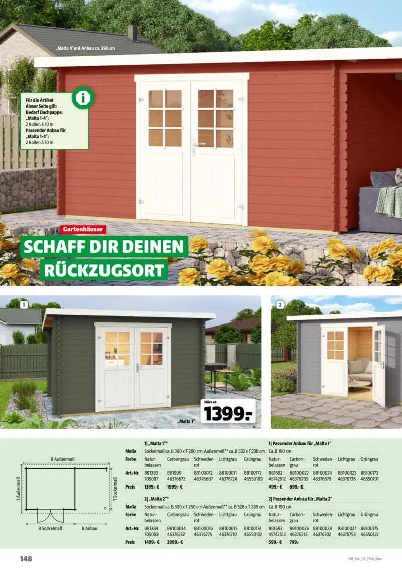 Hagebau Prospekt vom 02.03.2026, Seite 148
