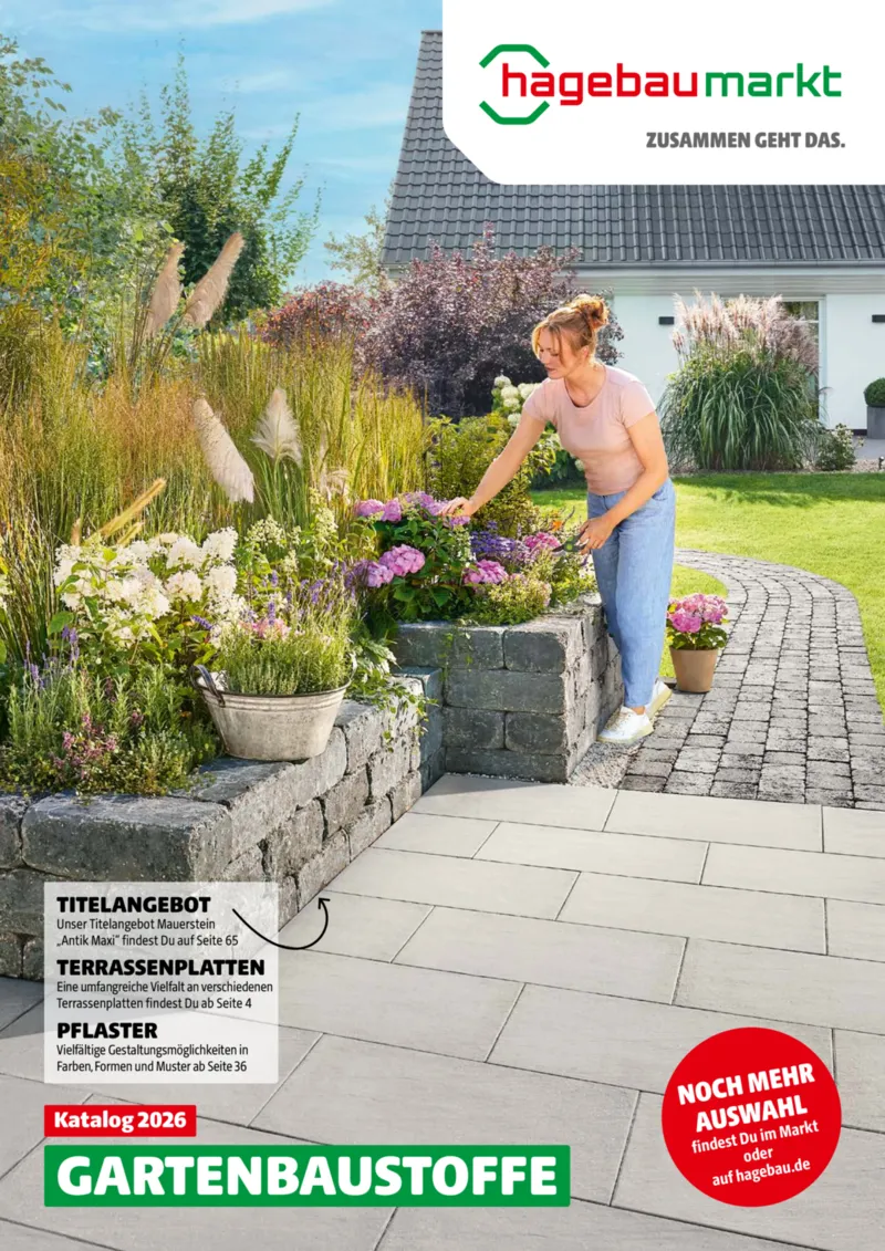 Hagebau Prospekt vom 02.03.2026, Seite 1