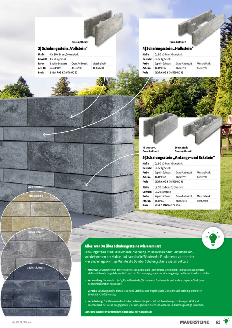 Hagebau Prospekt vom 02.03.2026, Seite 63