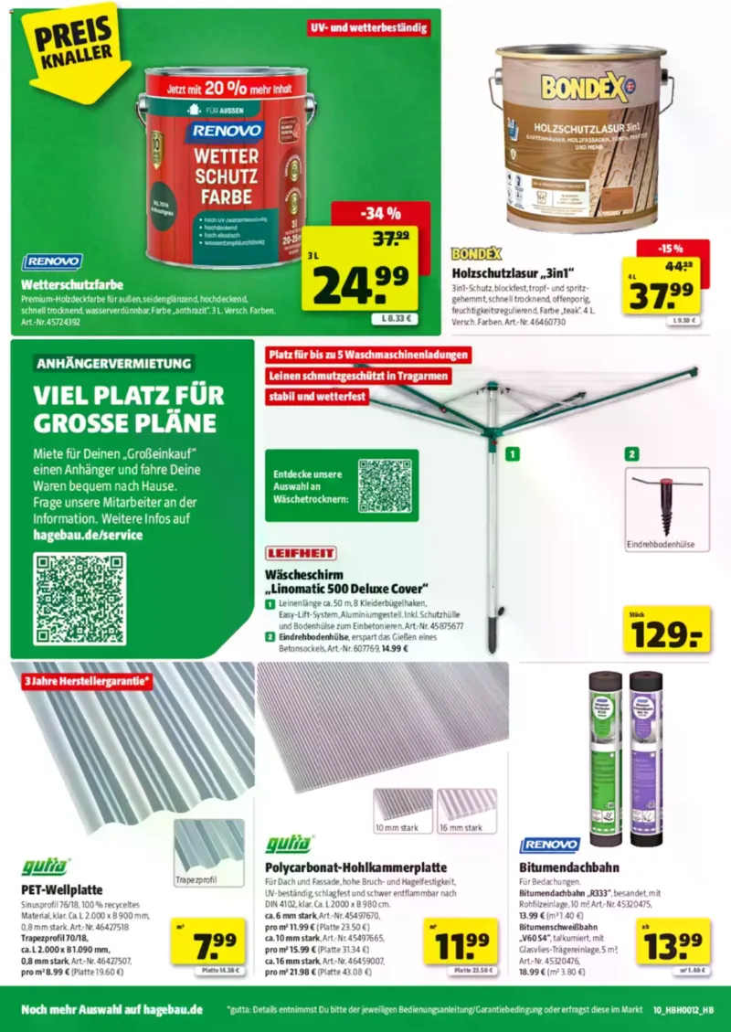 Hagebau Prospekt vom 14.03.2026, Seite 14