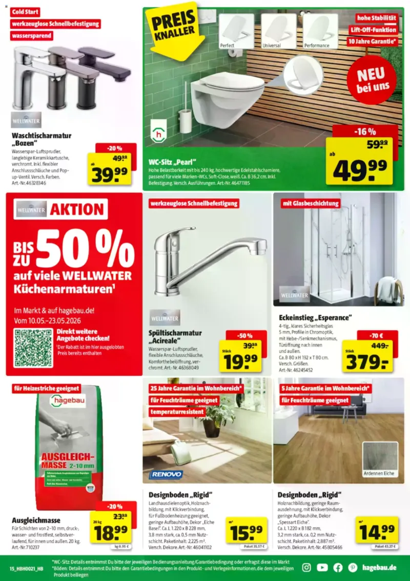 Hagebau Prospekt vom 16.05.2026, Seite 15