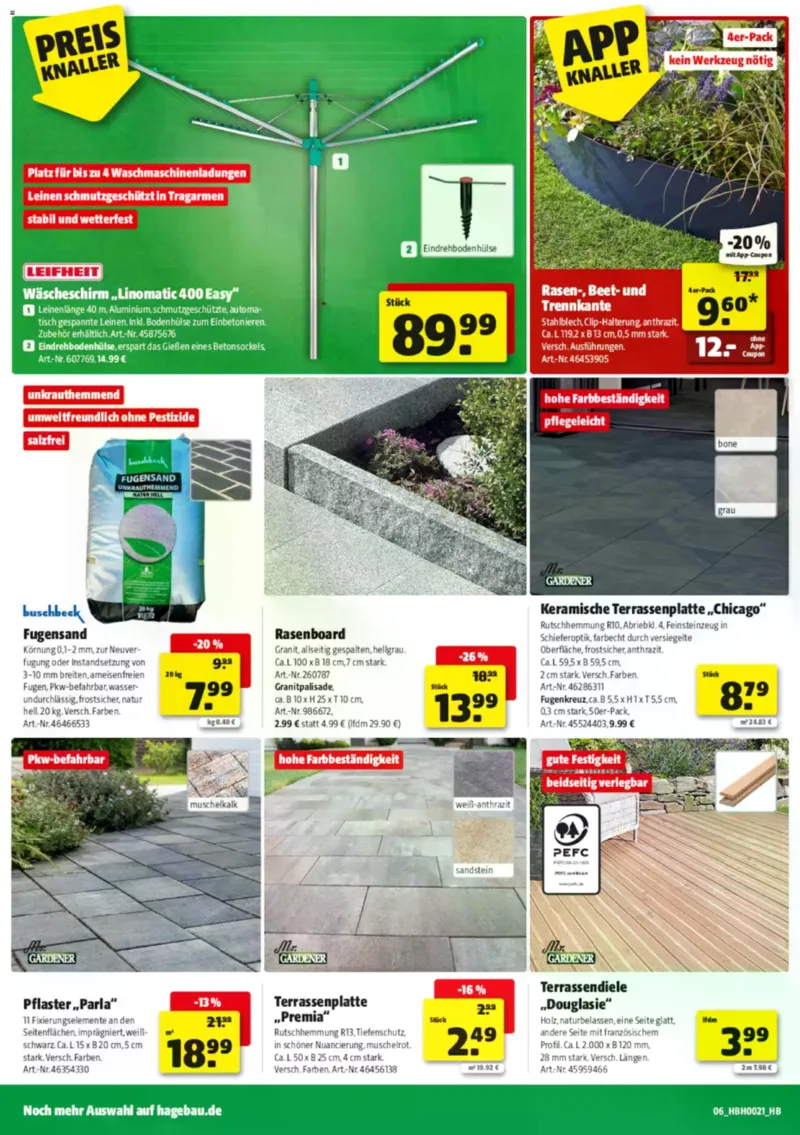 Hagebau Prospekt vom 16.05.2026, Seite 6