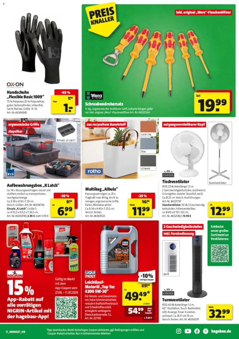 Hagebau Prospekt vom 27.06.2026, Seite 11