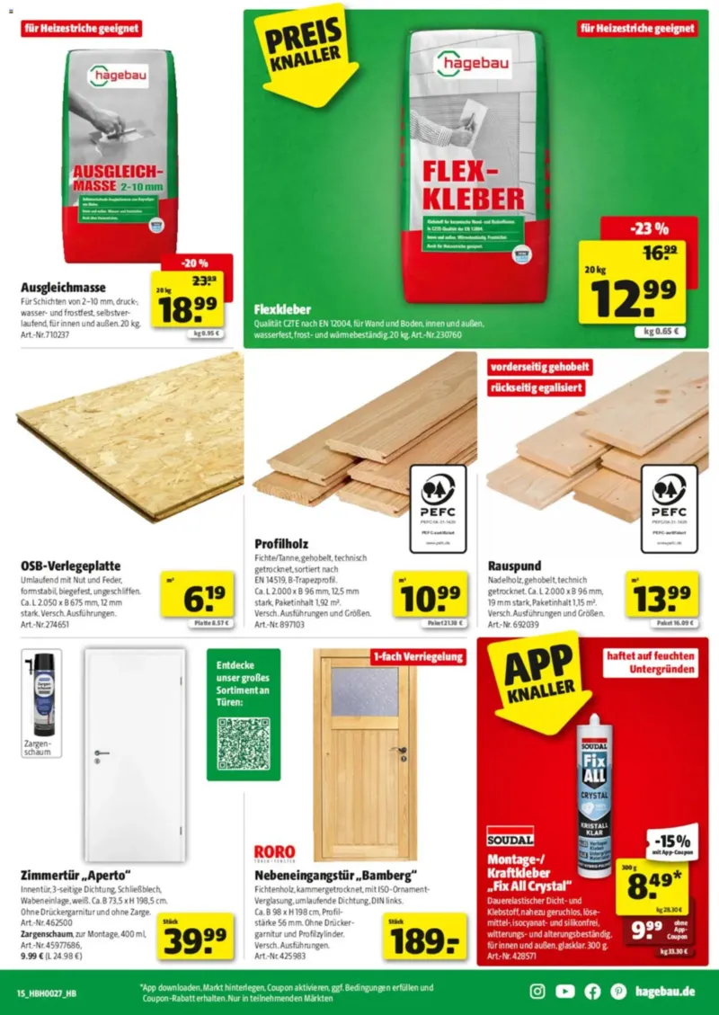 Hagebau Prospekt vom 27.06.2026, Seite 15