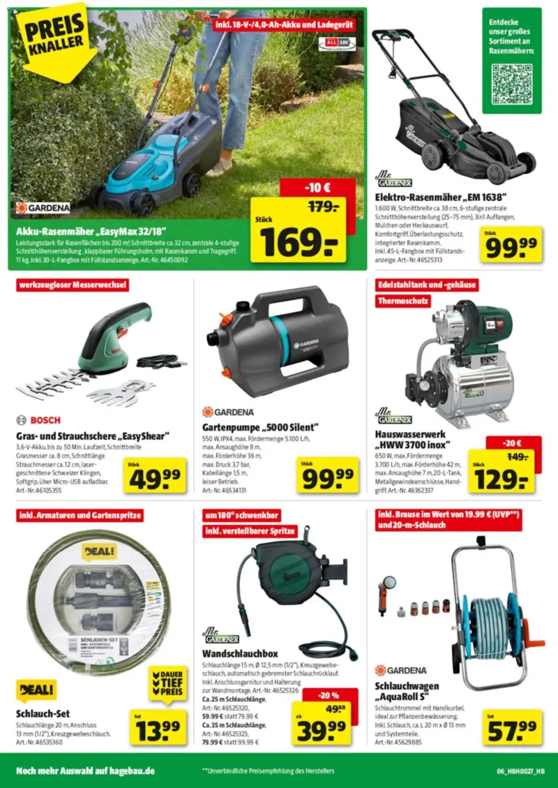 Hagebau Prospekt vom 27.06.2026, Seite 6
