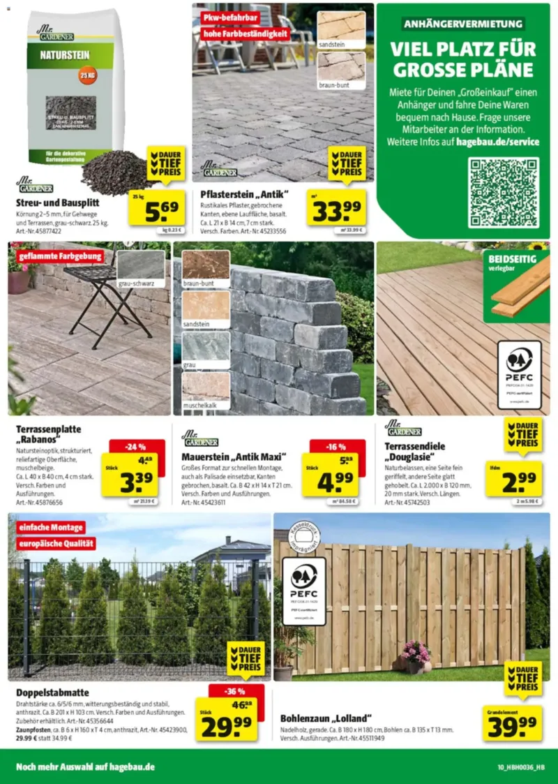 Hagebau Prospekt vom 29.08.2026, Seite 18