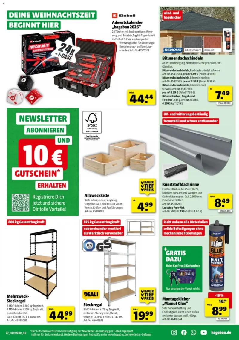 Hagebau Prospekt vom 26.09.2026, Seite 9