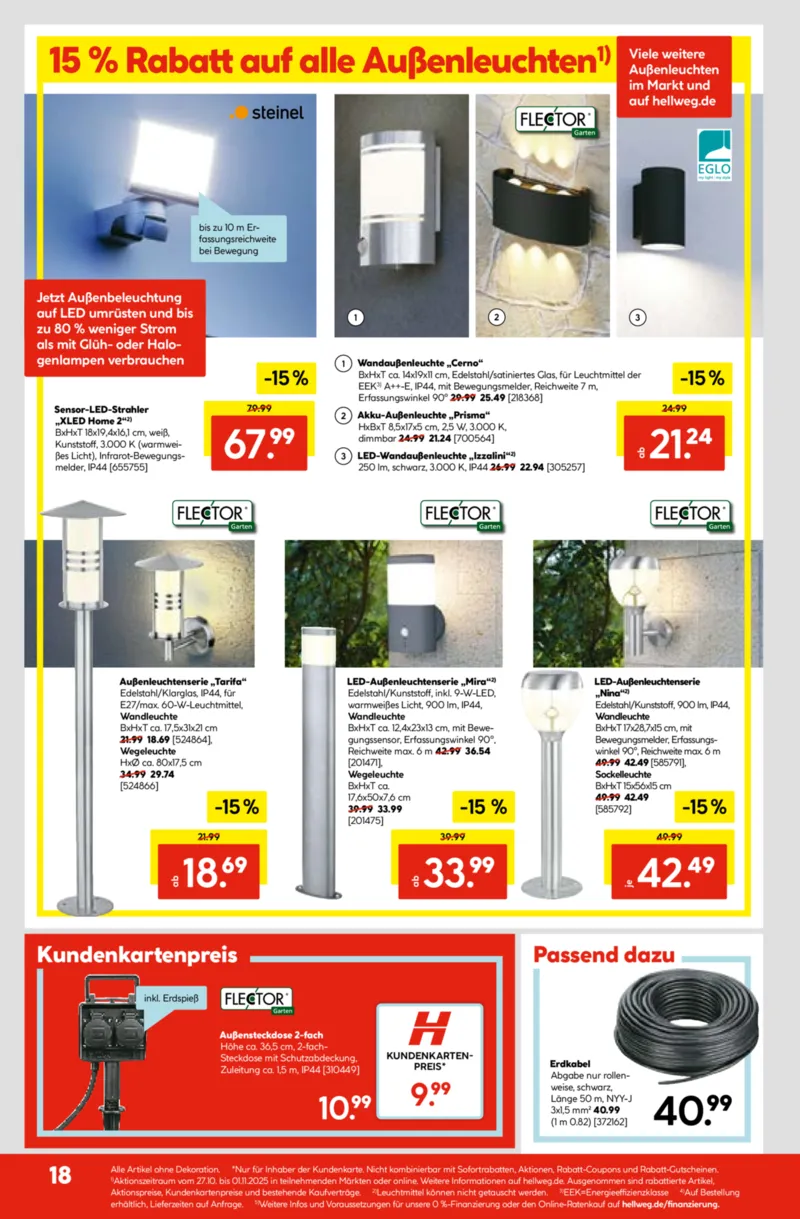 Hellweg Prospekt vom 27.10.2025, Seite 18 Hellweg Prospekt vom 27.10.2025, Seite 18
