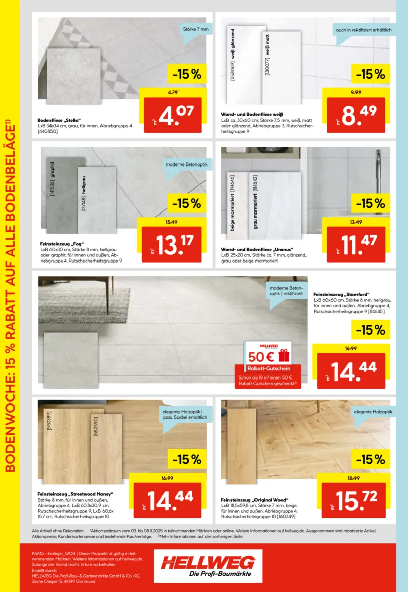Hellweg Prospekt vom 03.11.2025, Seite 14