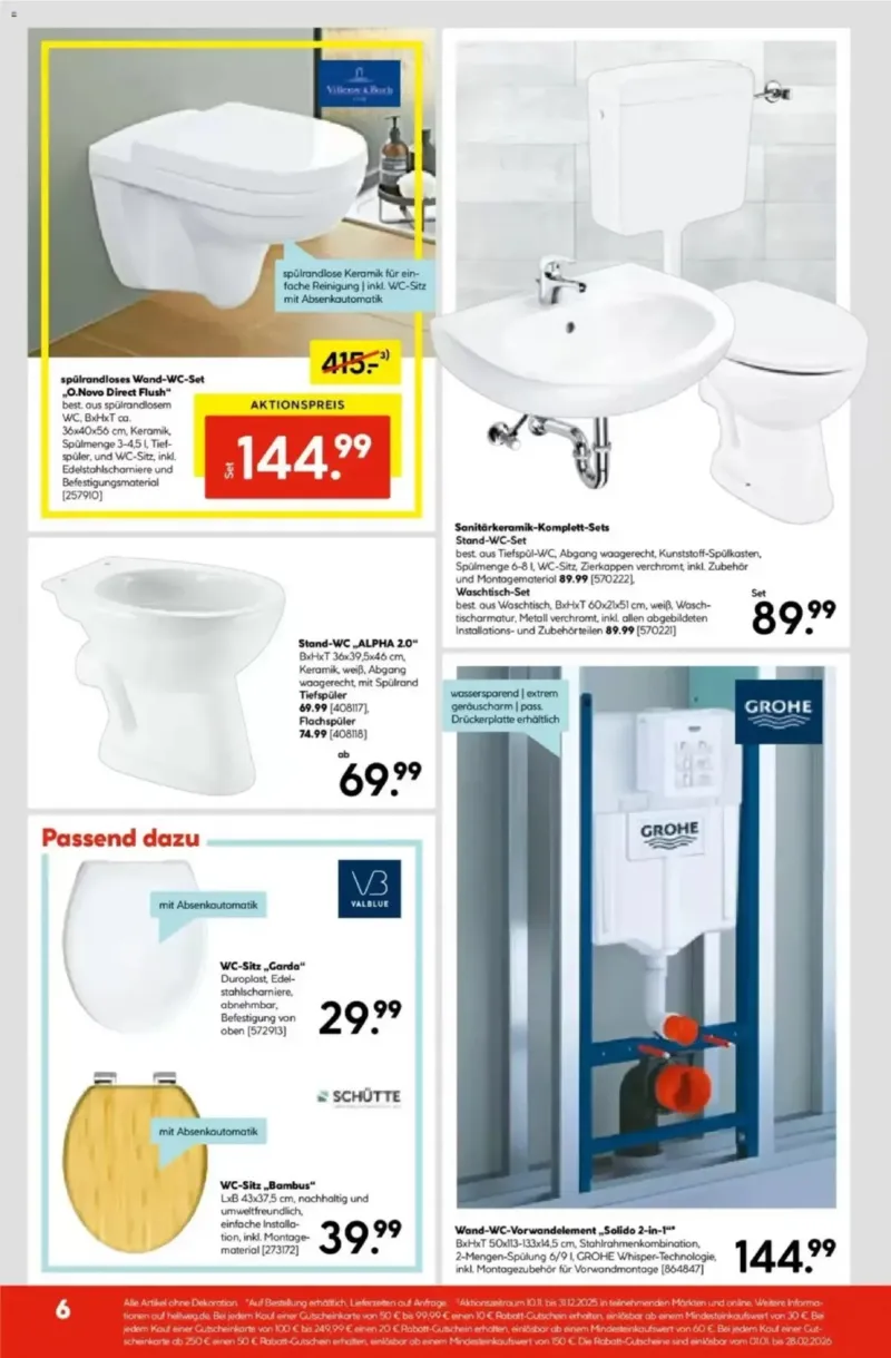 Hellweg Prospekt vom 17.11.2025, Seite 6