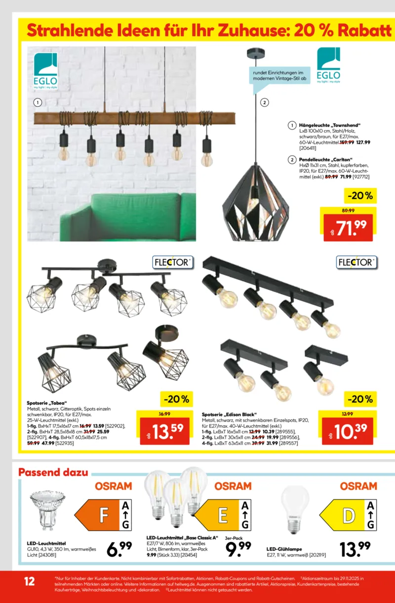 Hellweg Prospekt vom 24.11.2025, Seite 20