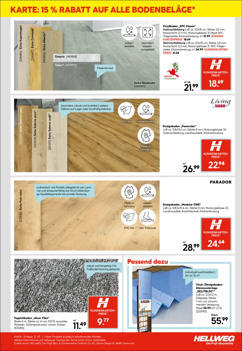 Hellweg Prospekt vom 19.01.2026, Seite 9