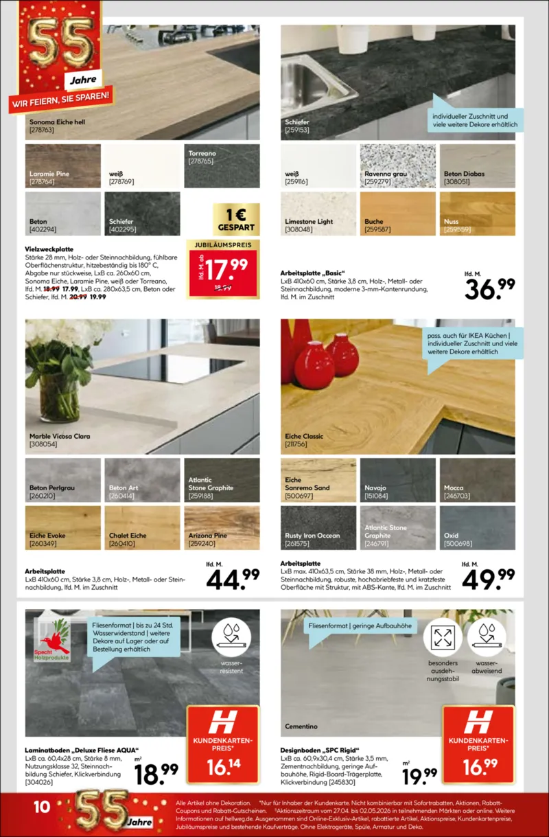Hellweg Prospekt vom 27.04.2026, Seite 10