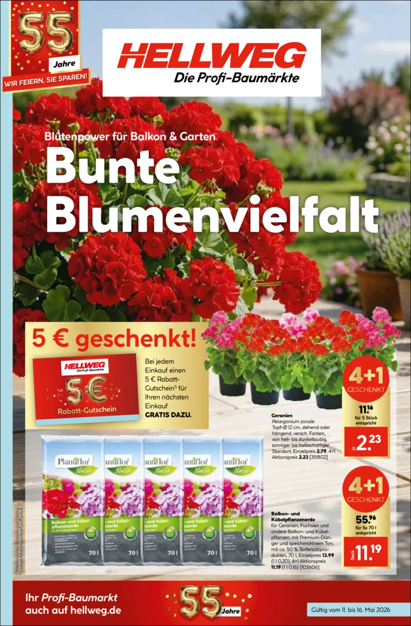 Hellweg Prospekt vom 11.05.2026, Seite 1