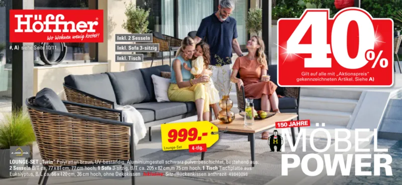 Höffner Prospekt vom 20.05.2025, Seite 1