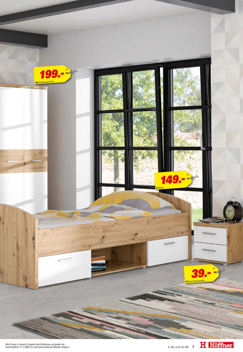 Höffner Prospekt vom 29.10.2025, Seite 3 Höffner Prospekt vom 29.10.2025, Seite 3