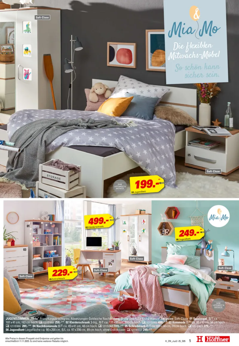 Höffner Prospekt vom 29.10.2025, Seite 5 Höffner Prospekt vom 29.10.2025, Seite 5