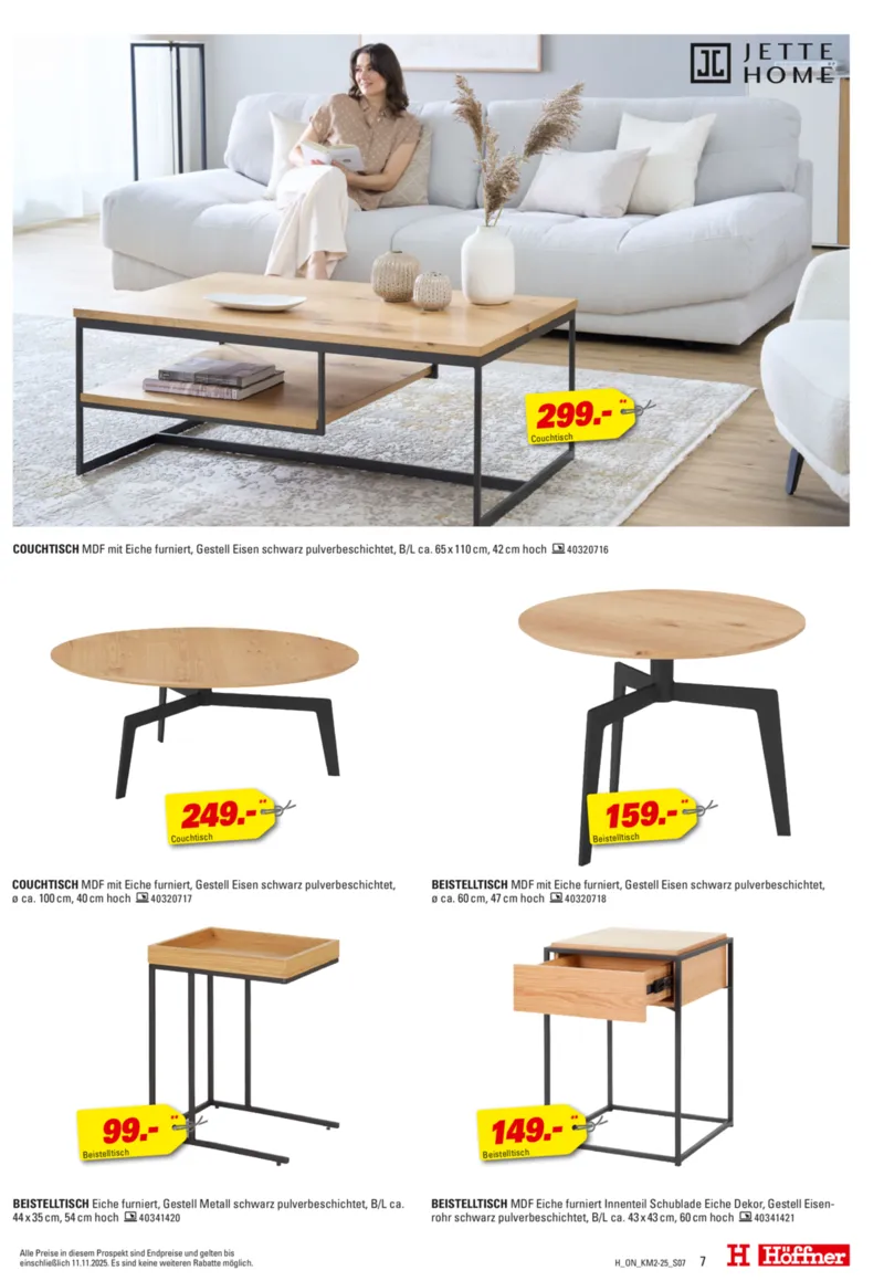 Höffner Prospekt vom 29.10.2025, Seite 7 Höffner Prospekt vom 29.10.2025, Seite 7