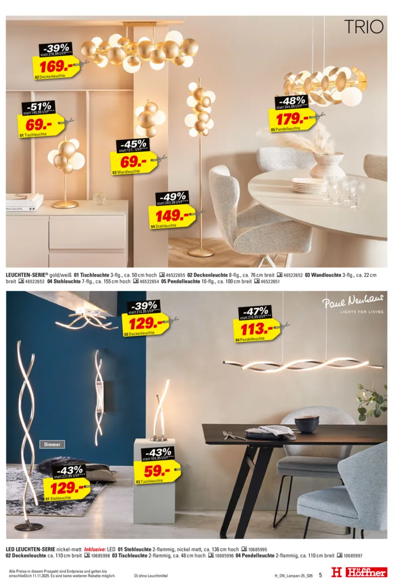 Höffner Prospekt vom 29.10.2025, Seite 5 Höffner Prospekt vom 29.10.2025, Seite 5